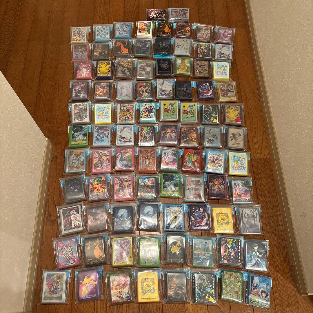 ポケモンカード　デッキシールド　90個　まとめ売り