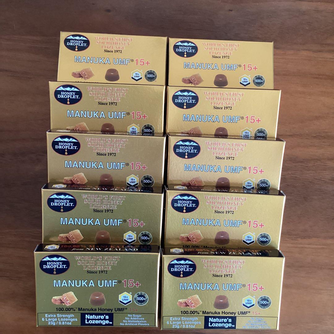 MANUKA UMF 15+ ロゼンジ マヌカ飴　のど飴