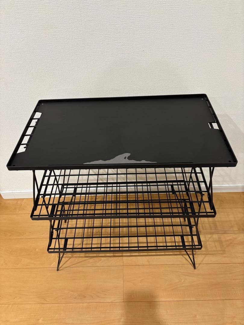 【新品・未使用 】フィールドラック3台（天板一枚付き）