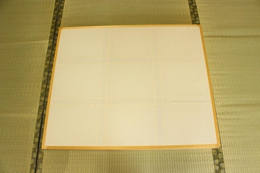 茶道具 風炉先屏風 障子 嵯峨 大覚寺 間仕切り 衝立(A468)