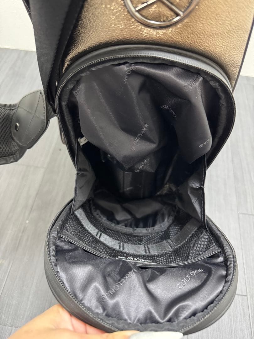 MARK&LONA スカルデザイン ゴルフバッグ