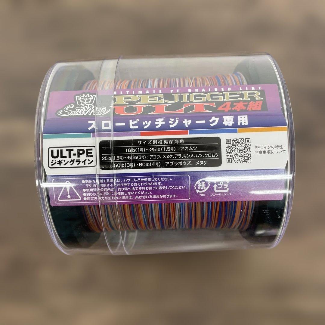 12295 サンラインPE ジガーULT 1200m 60lb 4号4本組