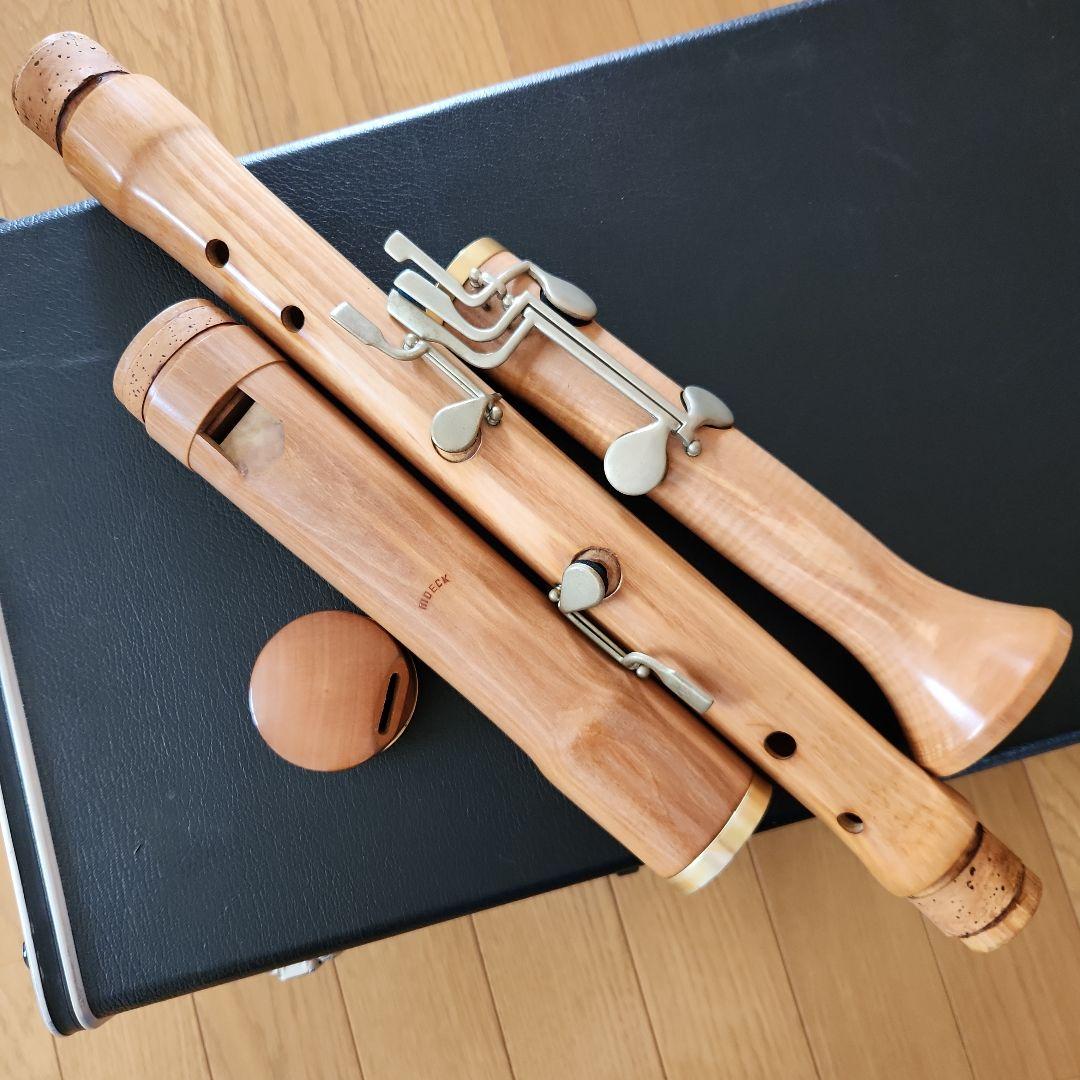 MOECK メック　木製　バスリコーダー 　直吹き