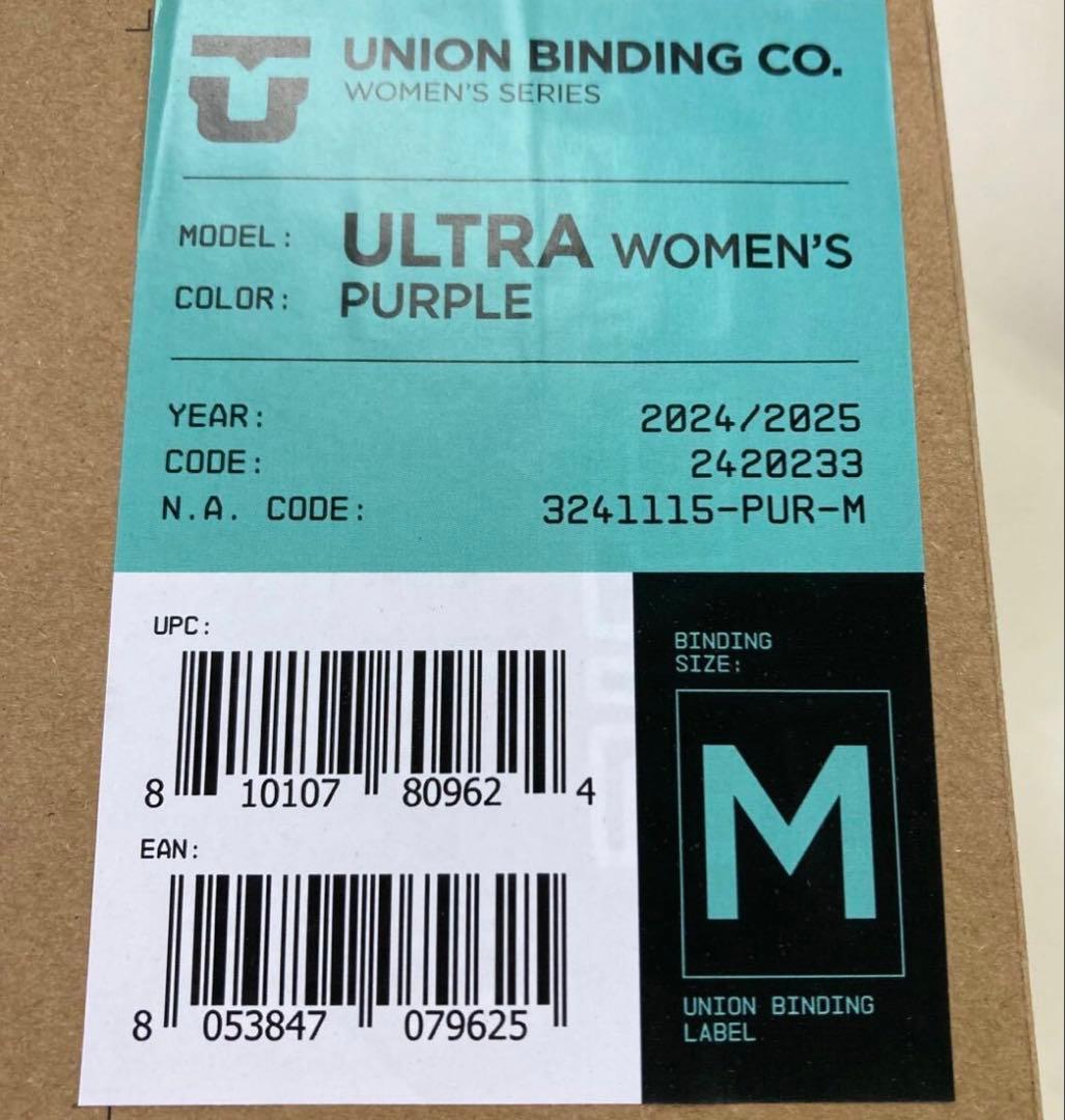 2024-2025 UNION BINDING【ULTRA WOMEN M】