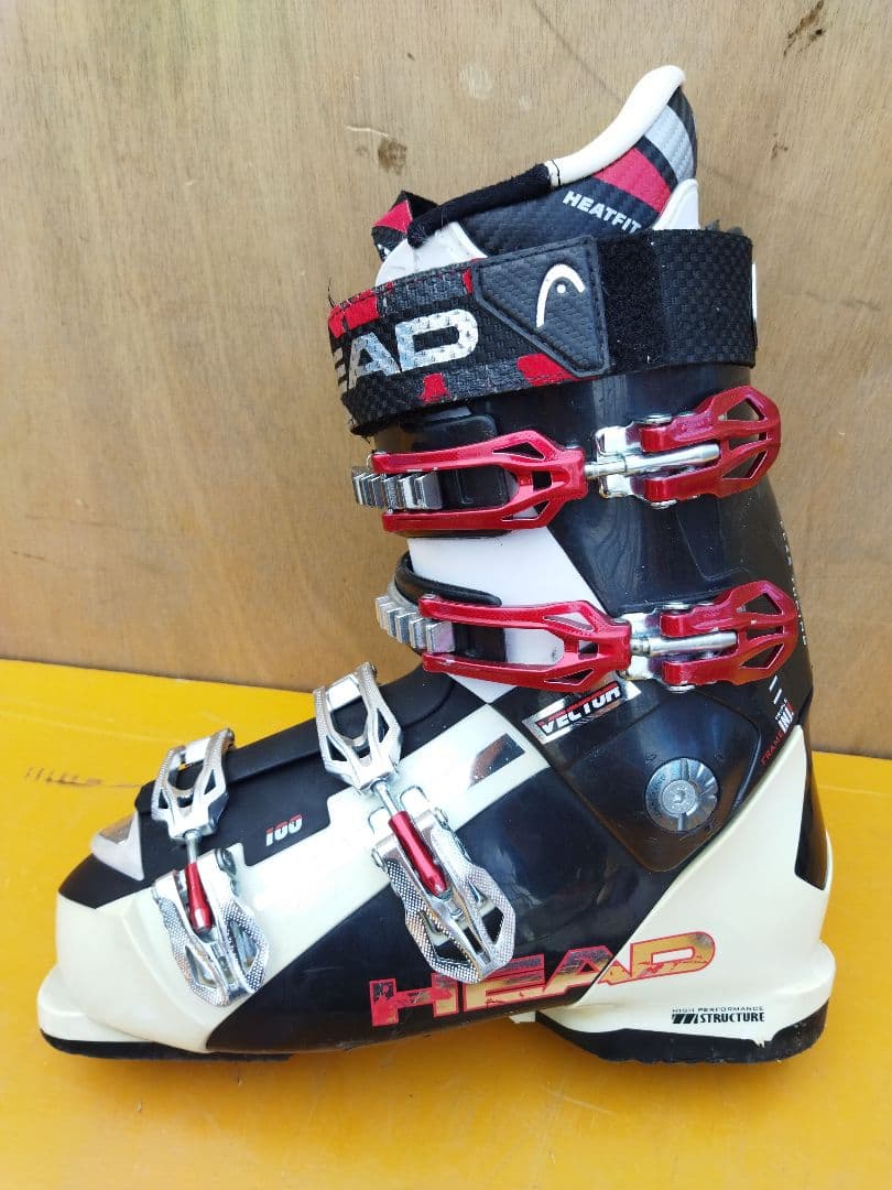 HEAD VECTOR VECTOR 100 男性用スキーブーツ　黒/白