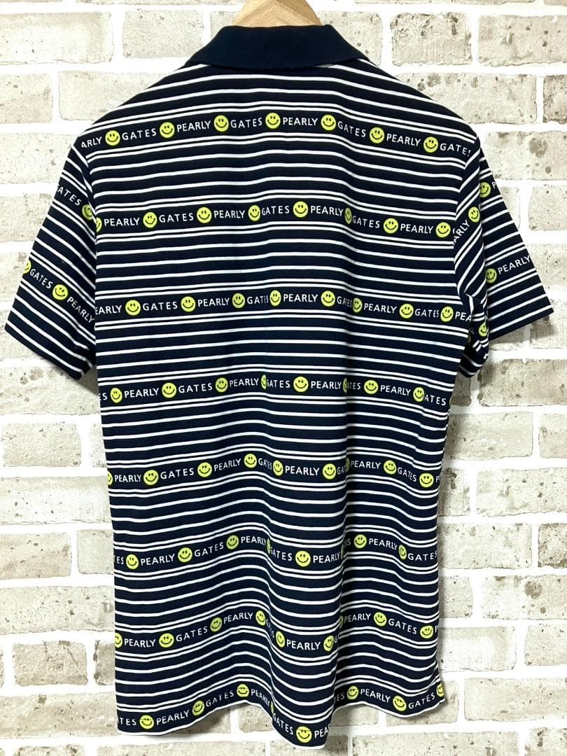 【24時間以内/匿名配送】パーリーゲイツ メンズ 半袖 ポロシャツ サイズ5