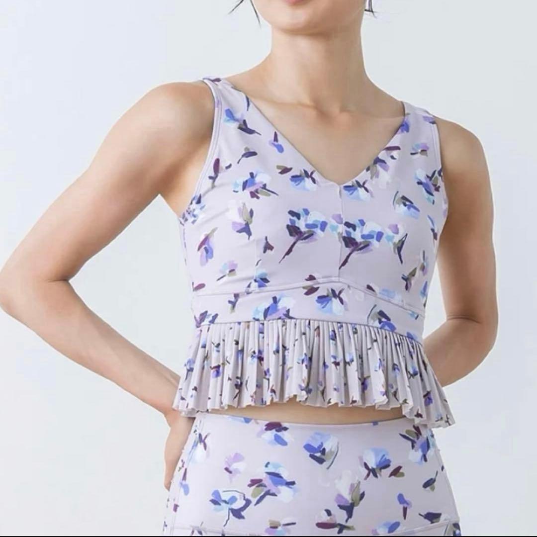 新品未使用 SUKALA ローズプリント ブラトップ L