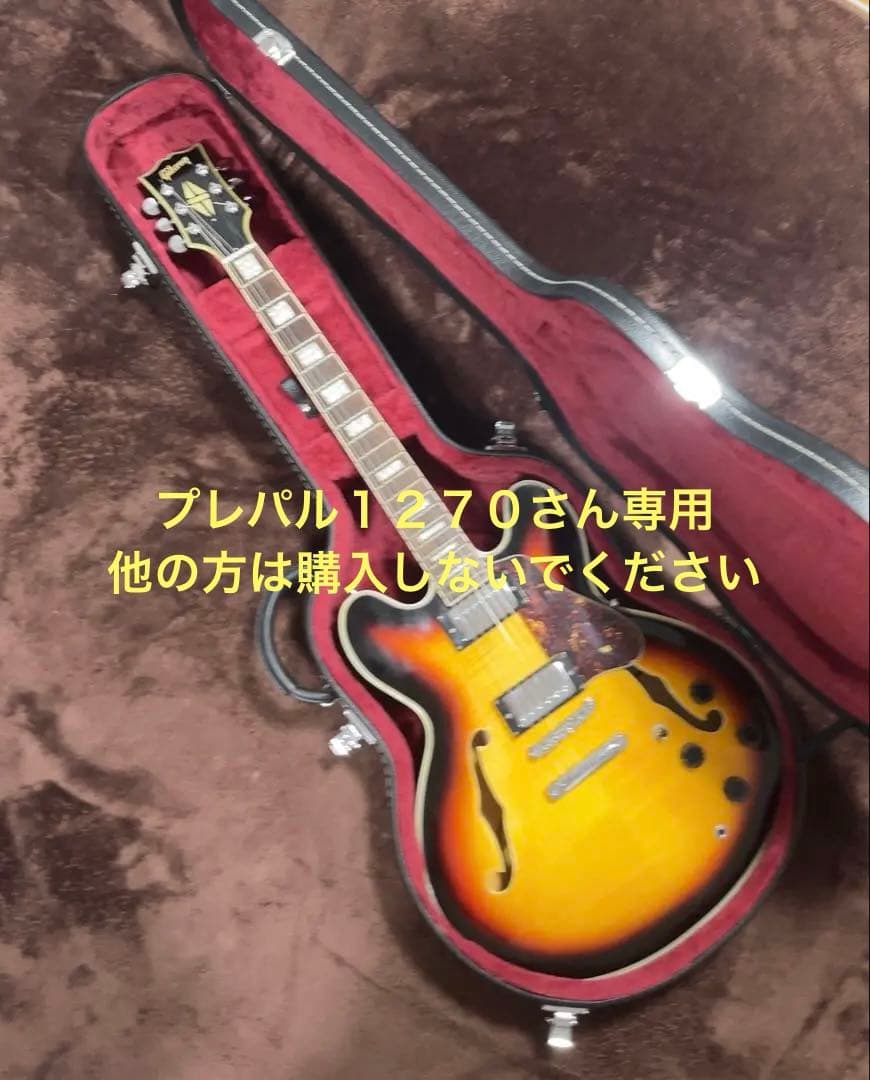 Gibsonタイプ 335セミアコギター