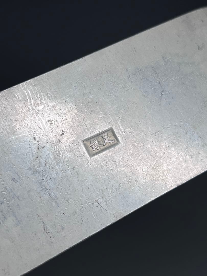 中国美術　4枚セット　文鎮　金属工芸　浮彫　刻印あり　厚重　コレクション