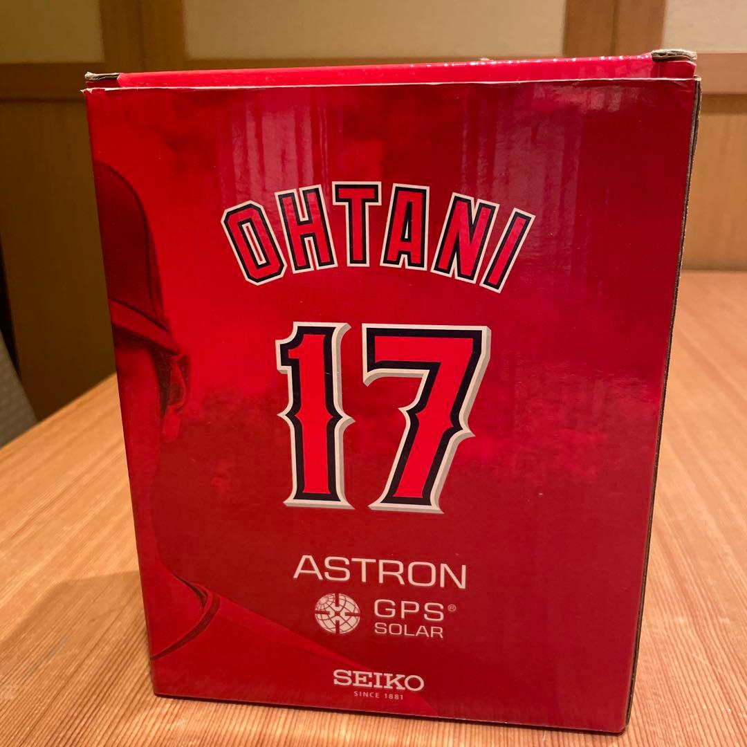 大谷翔平 エンゼルス フィギュア 17 SEIKO時計　ノベルティ　ASTRON
