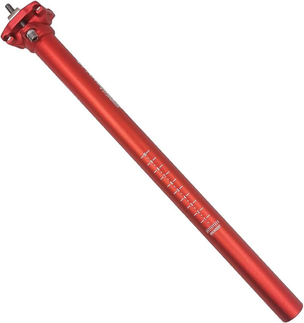 UPANBIKE 自転車 シートポスト ブルー アルミニウム合金 φ30.9