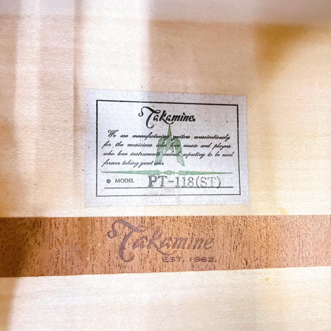Takamine タカミネ エレアコ PT-118 (ST) ハードケース付