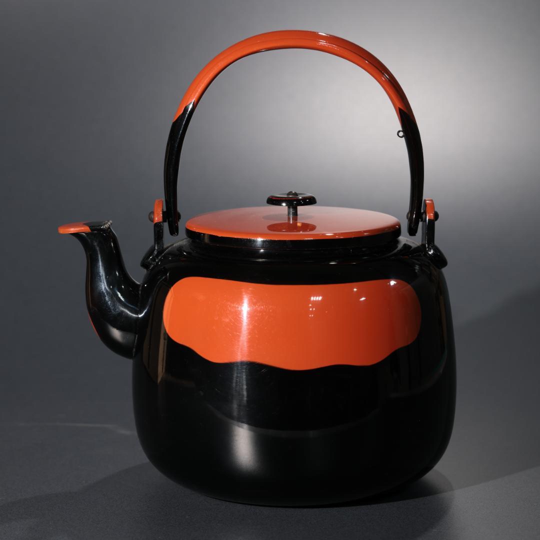 茶道具　腰黒　水注　清五郎　共箱　R0890　ダT