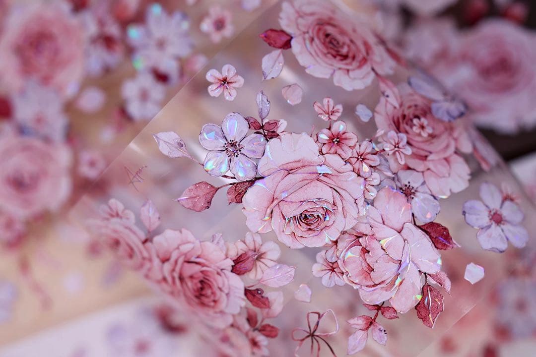 小白家文創《朝雾》海外マスキングテープ　マステ 【2515】