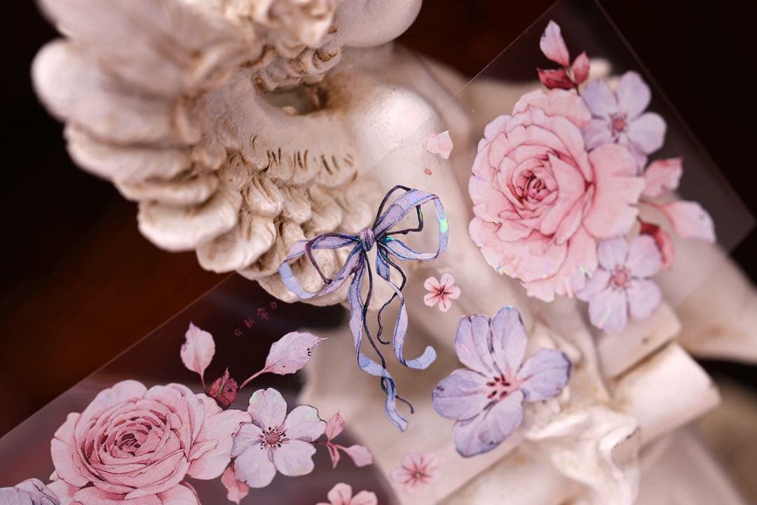 小白家文創《朝雾》海外マスキングテープ　マステ 【2515】