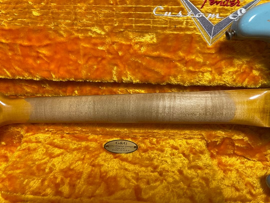 ギター Fender CS 1959 Stratcaster Daphne Blue