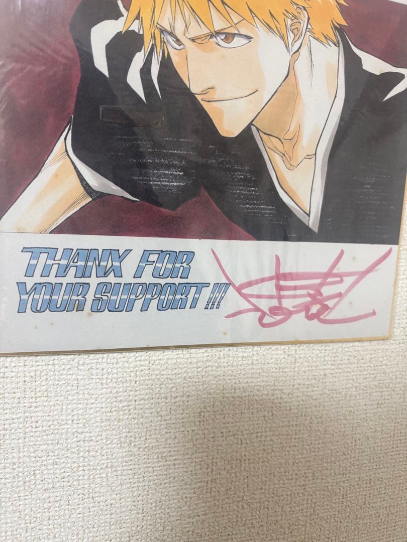 BLEACH 黒崎一護 非売品色紙