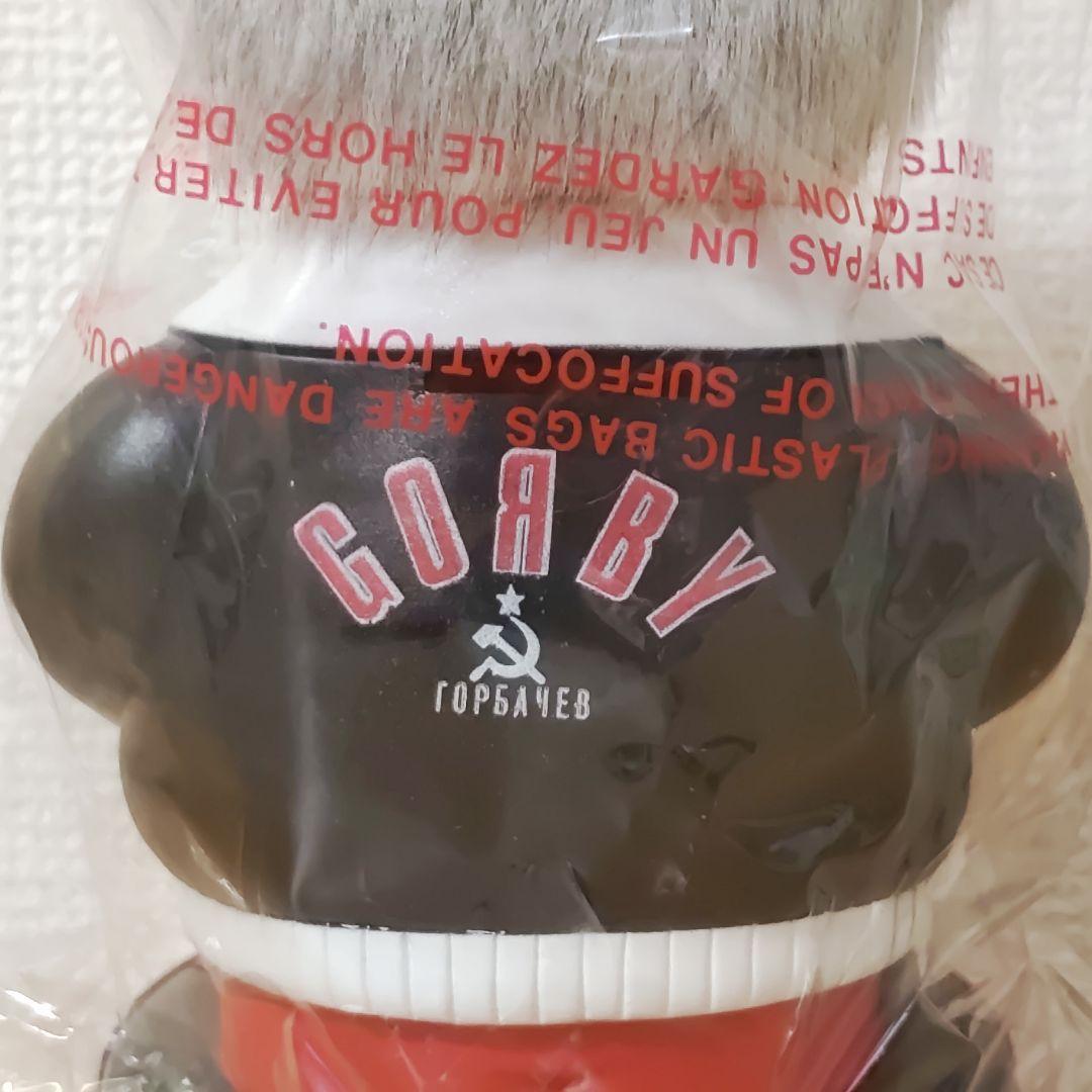 デッドストック貯金箱ゴルバチョフ人形GORBY黒ゴルビーバンクGorbaciov