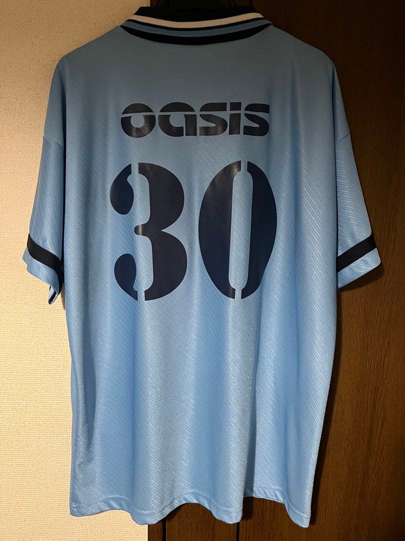 Oasis オアシス 30周年特別展 フットボールシャツ L
