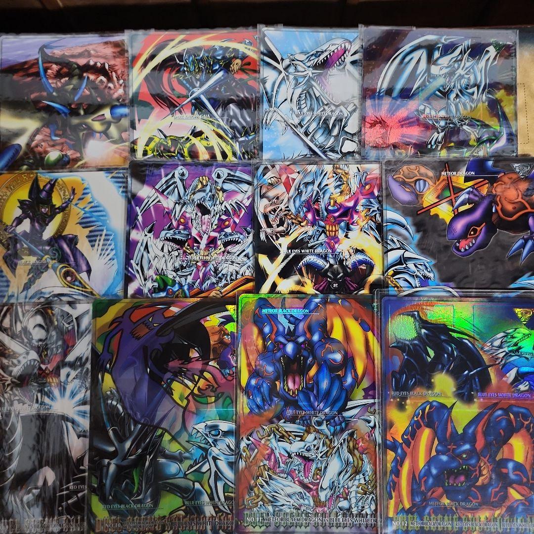 バンダイ版　未剥がし　遊戯王　カードダス　当時物　No.1～12