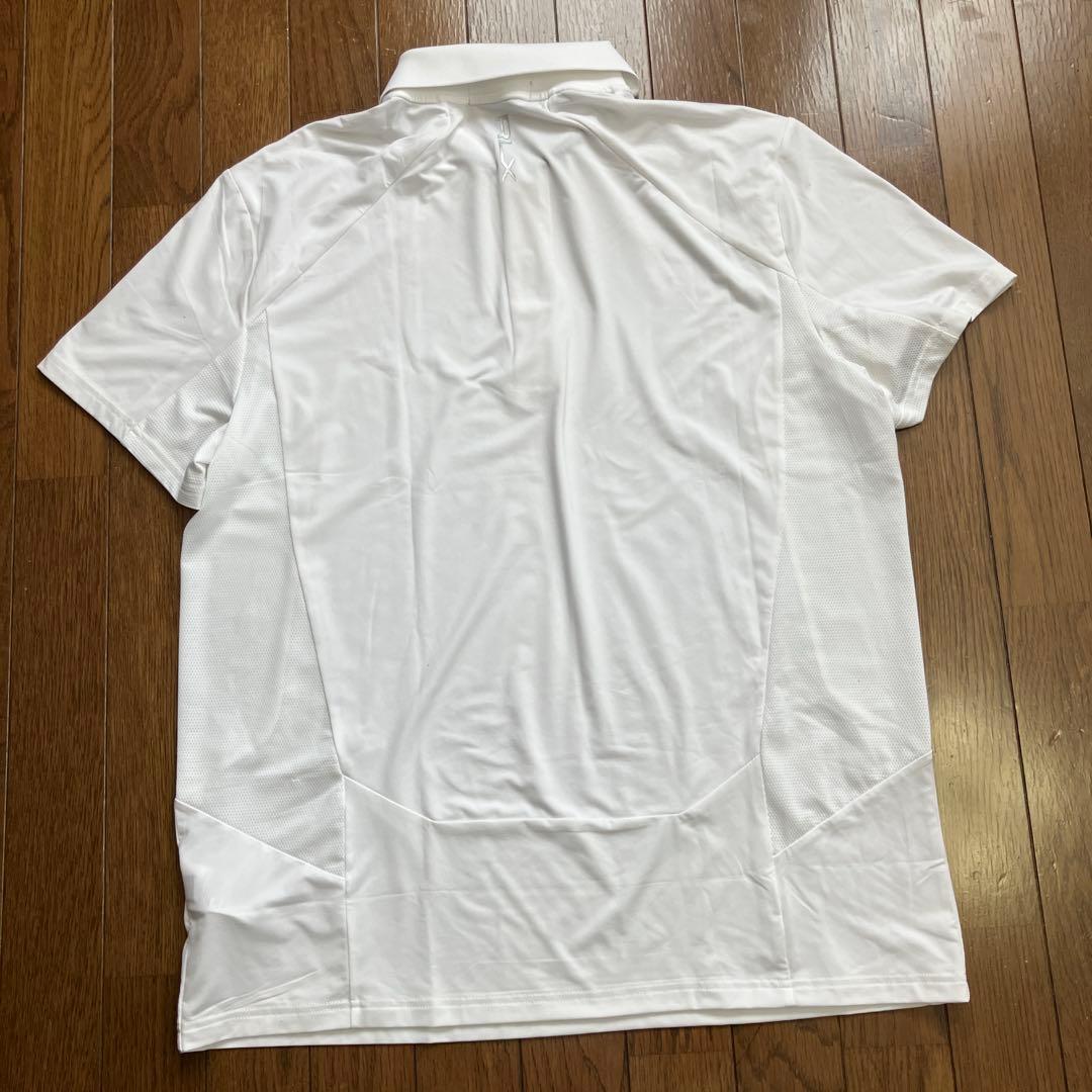RLX ラルフローレン　ゴルフ　ポロシャツ　L 白　未使用　ポリエステル