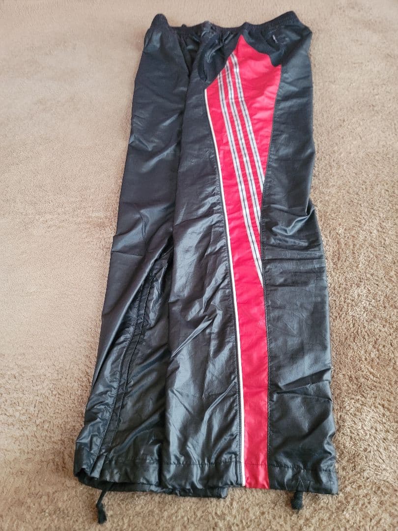 美品❗adidas Professional ジャケット パンツセット L黒/赤