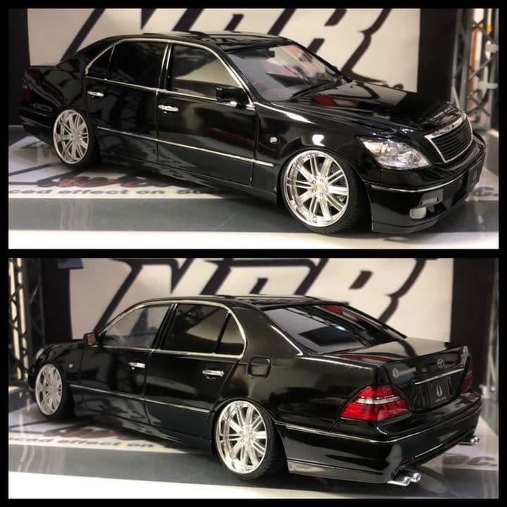 NO.147  1/24 UCF31 セルシオ 後期　エイムゲイン 完成品