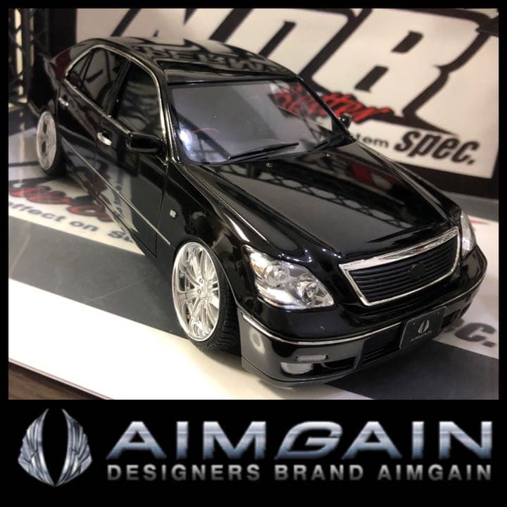 NO.147  1/24 UCF31 セルシオ 後期　エイムゲイン 完成品