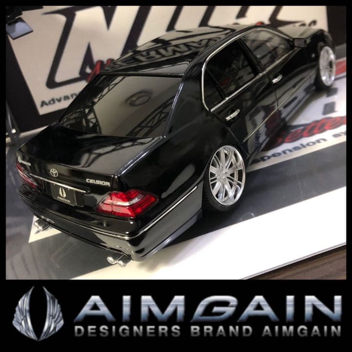 NO.147  1/24 UCF31 セルシオ 後期　エイムゲイン 完成品