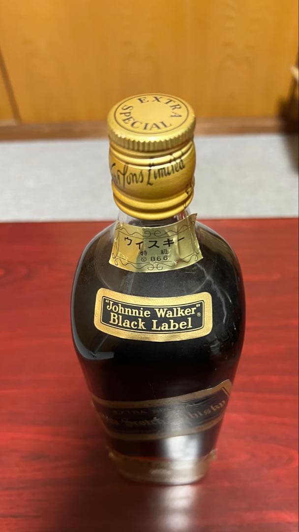 馬*s様 【未開封古酒】ジョニーウォーカー黒ラベル金蓋キングサイズ