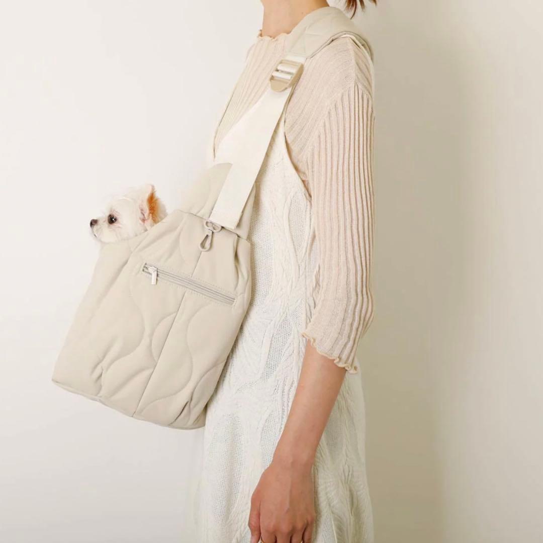 (AYANO)moncheri キルティングコンパクトスリングバッグ