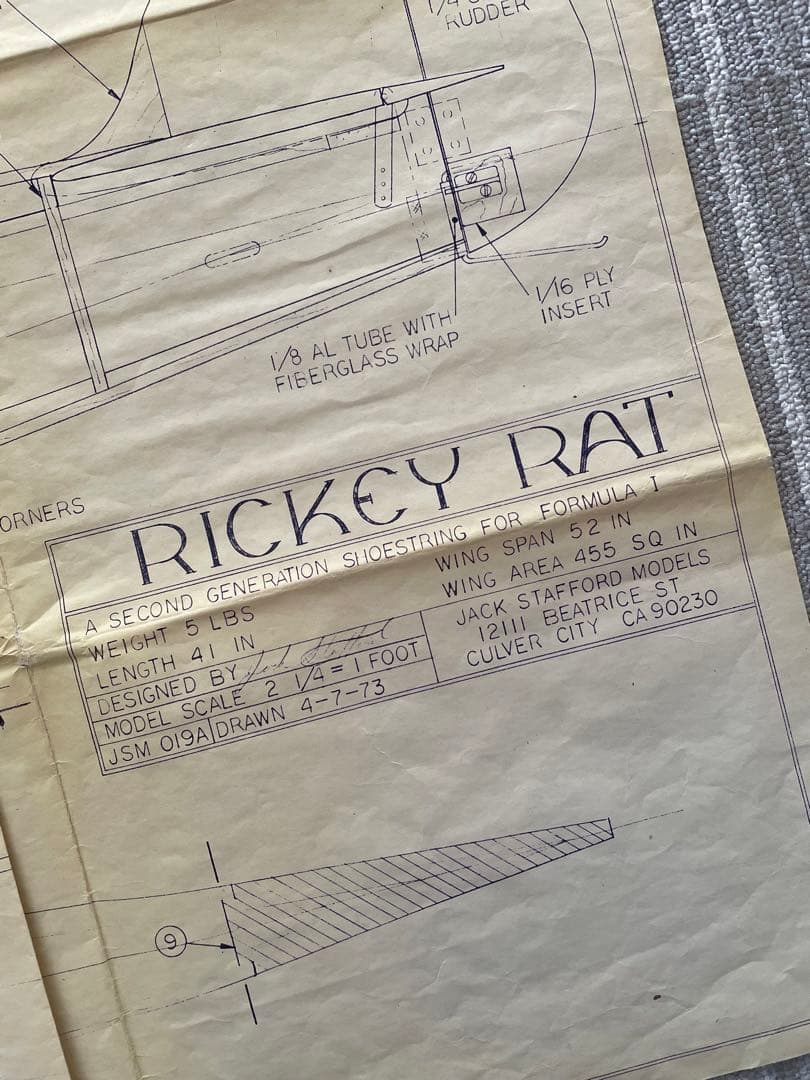 リッキーラット FORMULA 1 レーサー