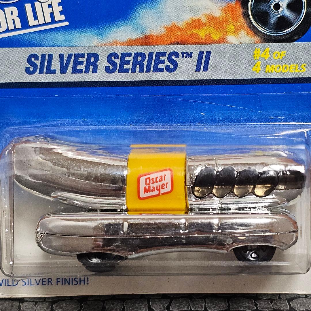 レア！ウィンナーモービル　シルバーメッキ仕様　オスカーマイヤー　ホットウィール