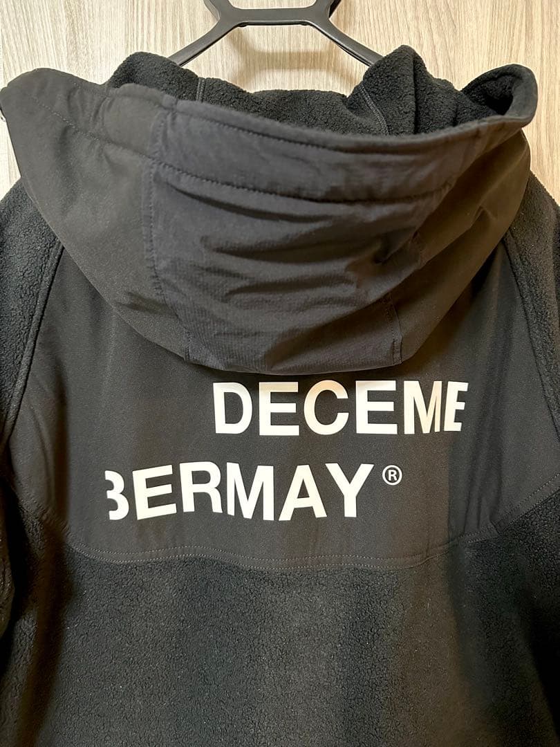 【美品】DECEMBERMAY フード付きフリースジャケット／4（L）