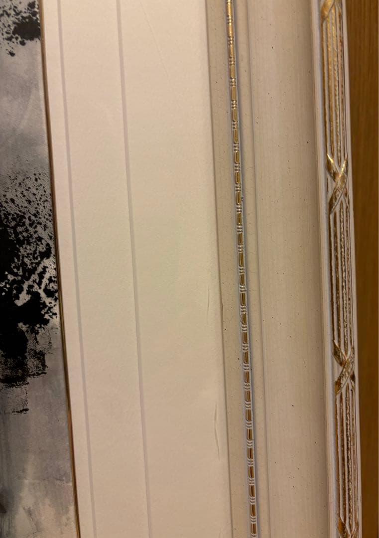 額付　田家阿希雄　水墨画　バレリーナ　８号