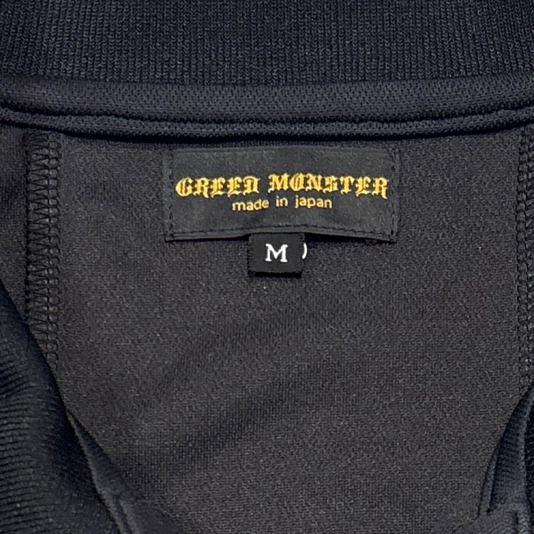 【未使用/メンズM】GREED MONSTER　ポロシャツ　ゴルフウェア　黒