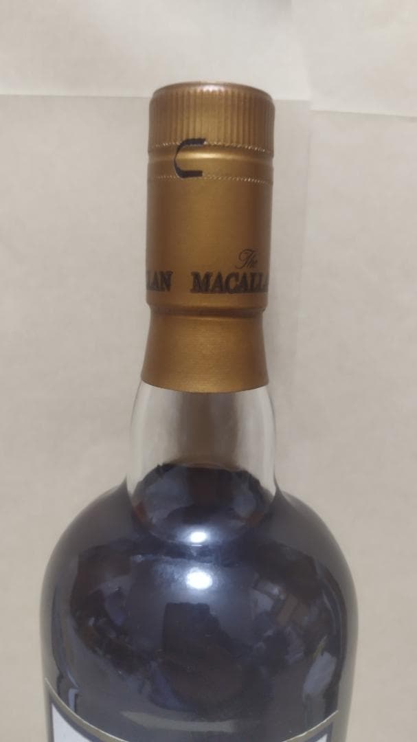 マッカラン18年（1991年）　ラベル汚れ有り