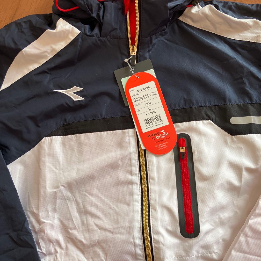 新品！メンズM ディアドラ防風 防寒 撥水素材ウインドジャケットパンツ上下セット