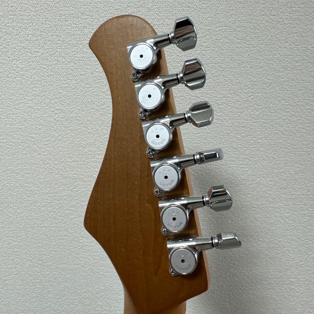 Bacchus BST-2-RSM(gotohロックペグ、fenderトレモロ)