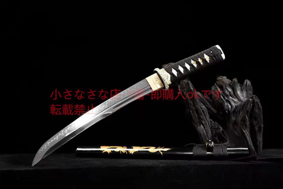 武具　刀装具　日本刀　模造刀　 肋差   短刀 『金龍』