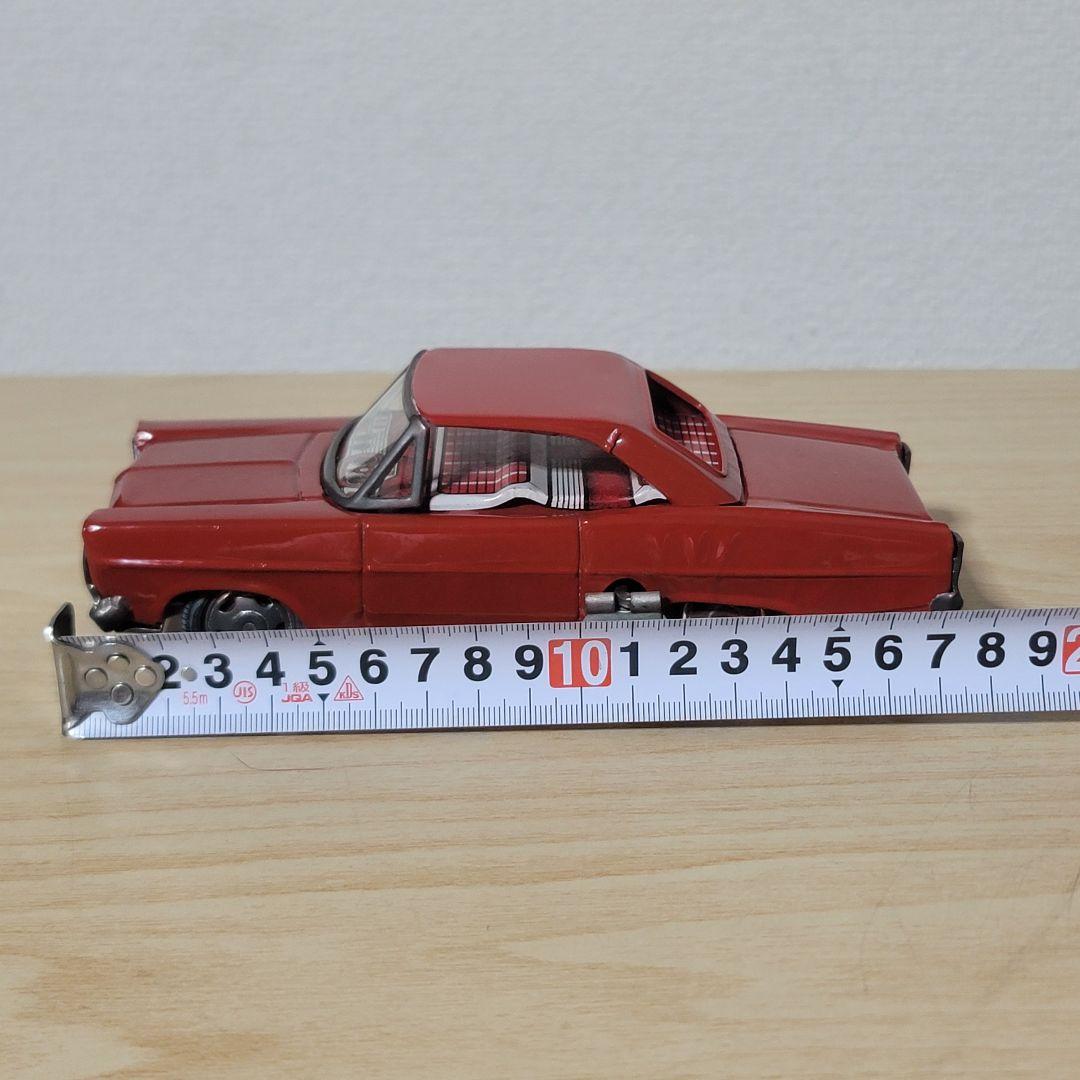 市村商店 ブリキ フォードフェアレーン500ゼンマイ式 箱付き