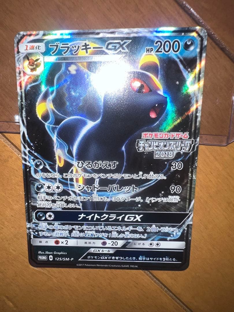 美品　最安値　ブラッキーGX チャンピオンズリーグ2018 ブラッキー