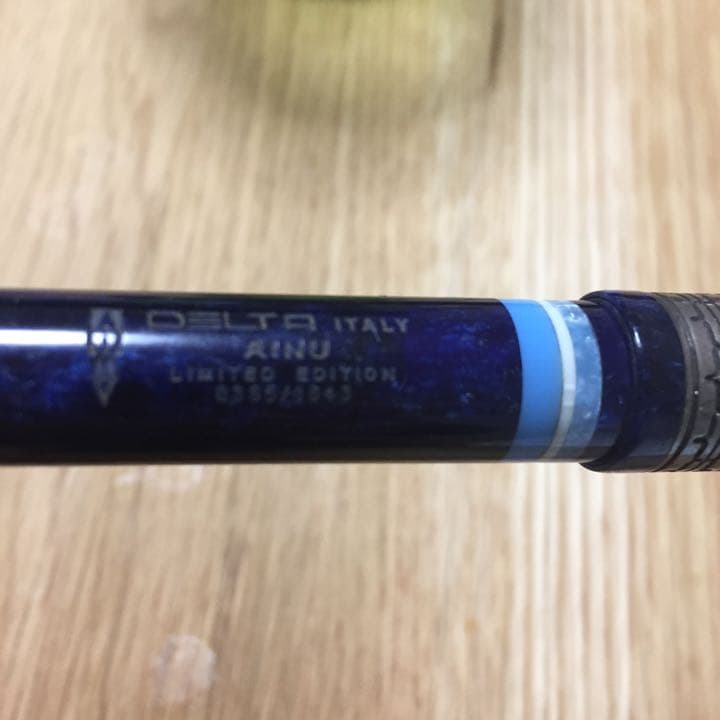 デルタ Delta ボールペン 世界限定 1643本 シリアル385 AINU