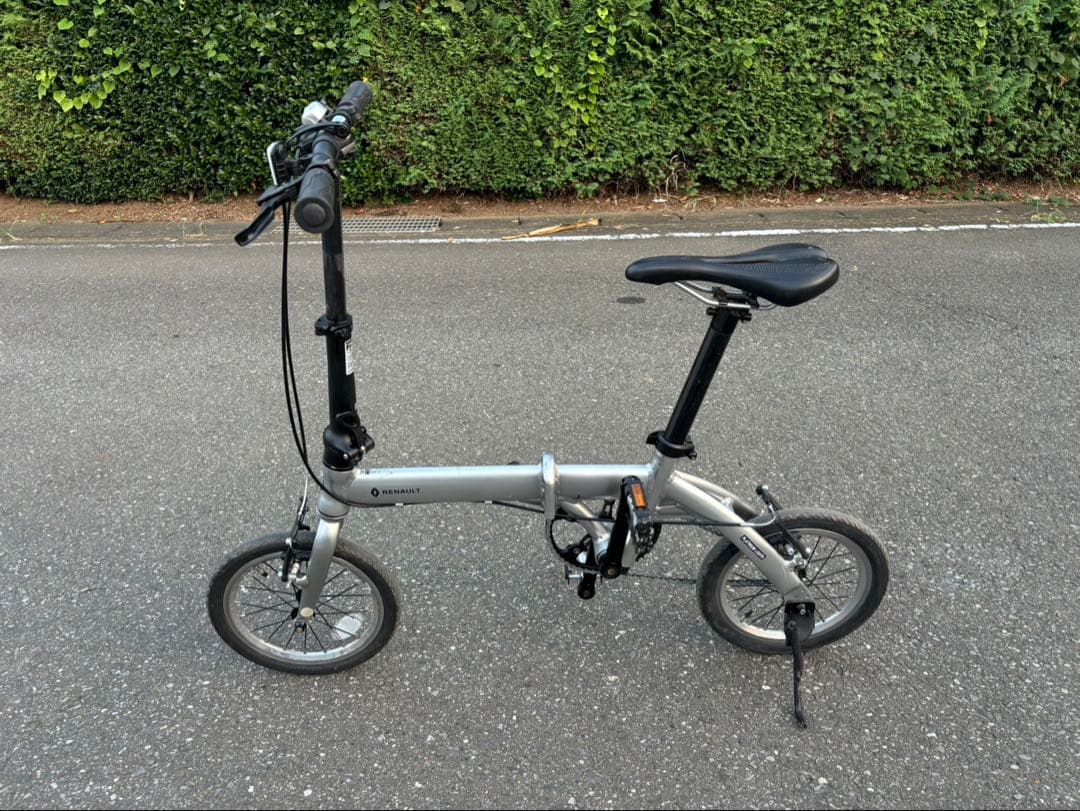 PLATINUM LIGHT6 折りたたみ自転車 シルバー