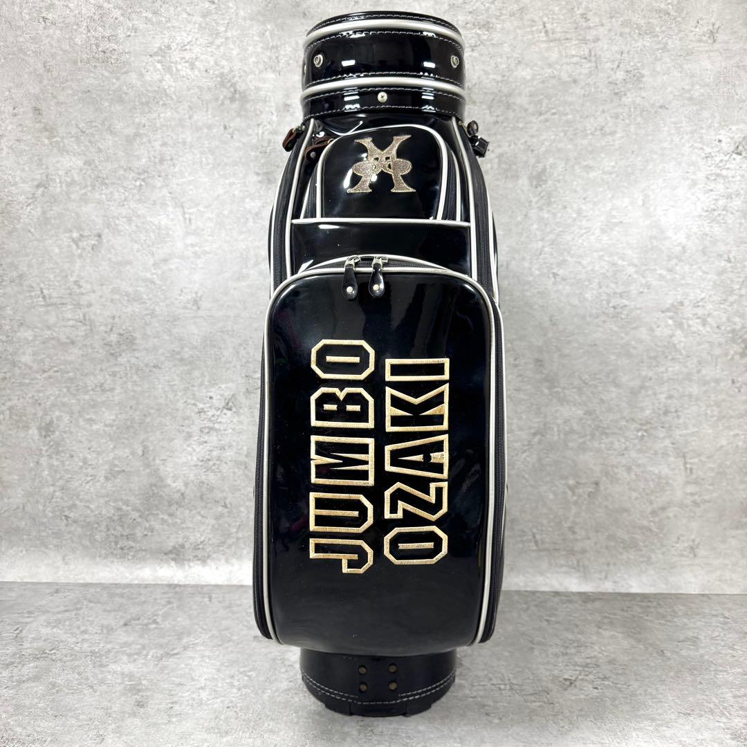 ジャンボ尾崎 JUMBO OZAKI 限定モデル キャディバッグ ブラック