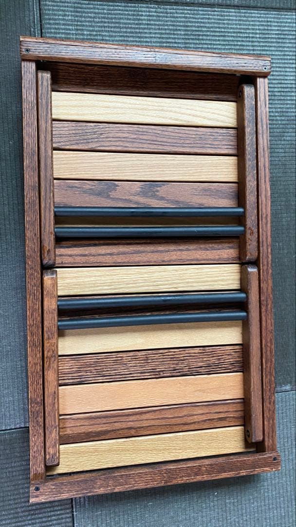 ブラックデザイン ハレテーブル DEVISE WORKSアイアンプレート付き