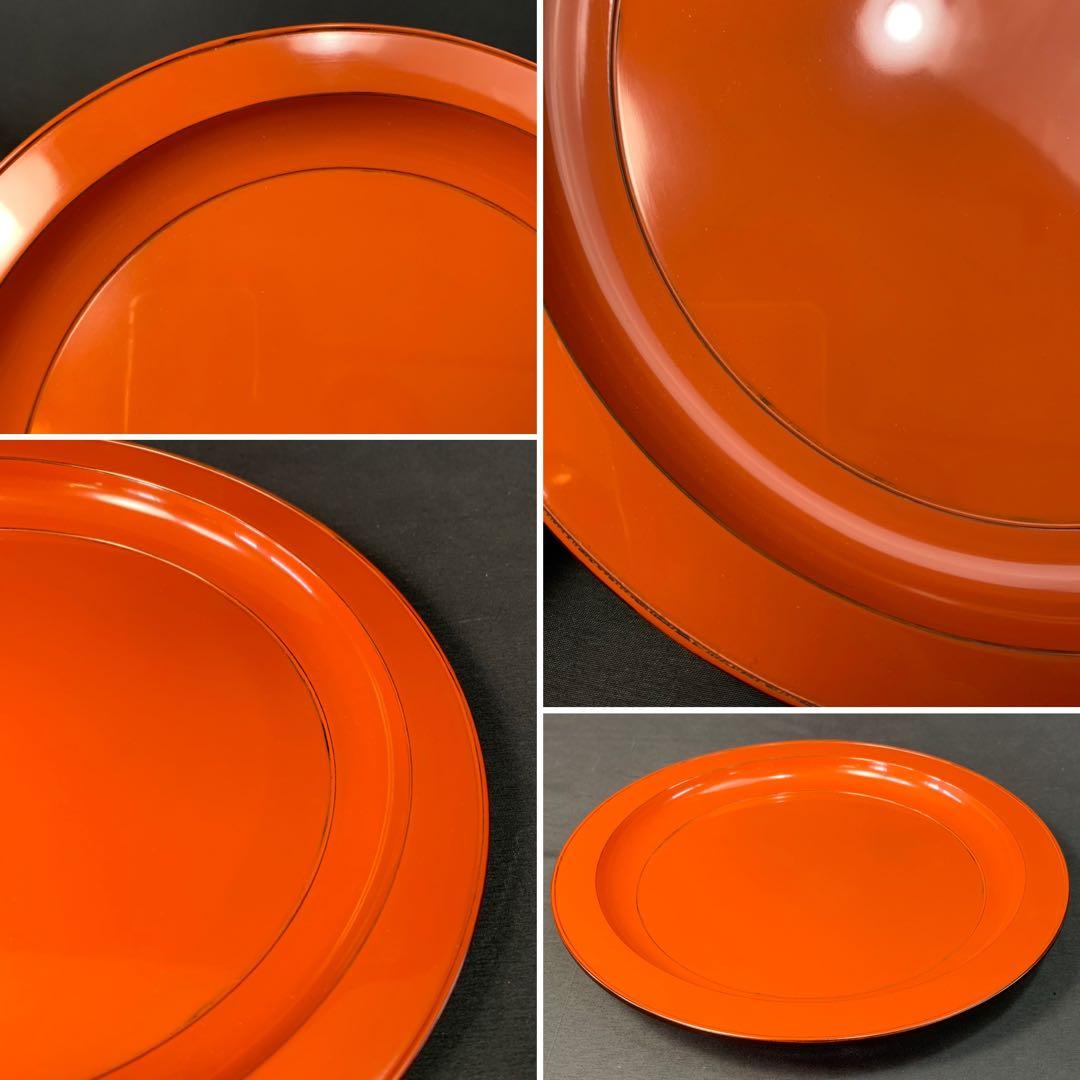 E186 送料無料　菓子器　菓子皿　漆器　茶道具　茶室　茶道　共箱