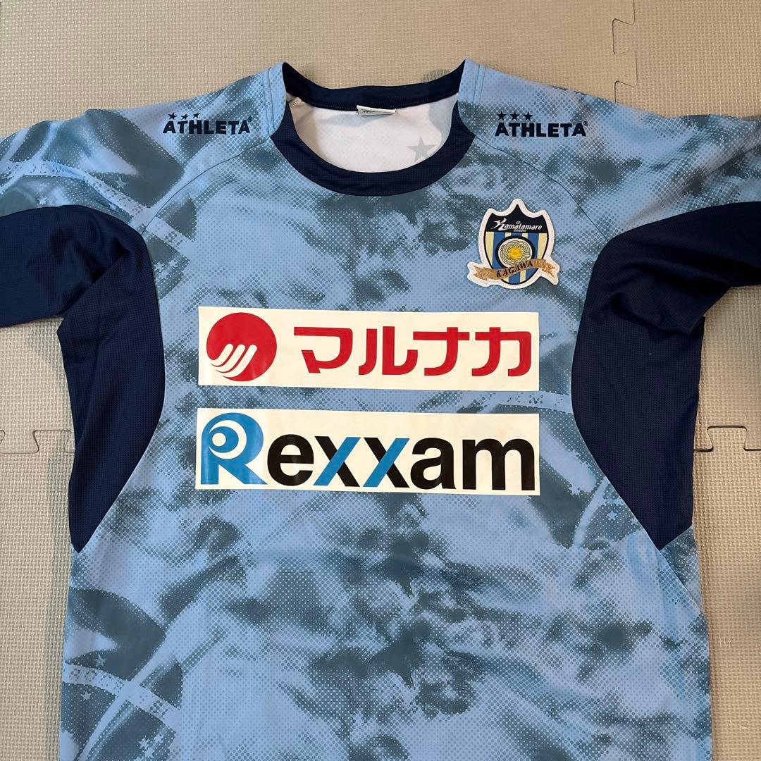 カマタマーレ讃岐　半袖ユニフォーム、パンツ　上下セット　アスレタ