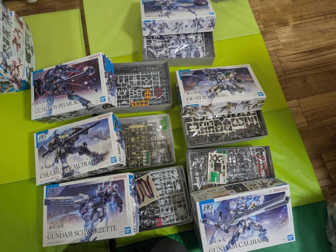 【新品未開封】ガンプラ 水星の魔女 HG・SD 14点セット まとめ売り