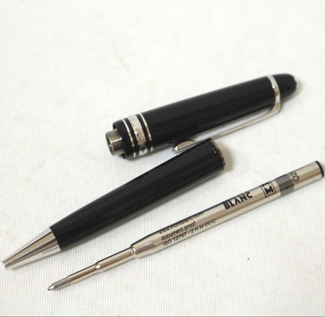 極美品 モンブランミッドサイズマイスターシュテュックプラチナライン正規店品